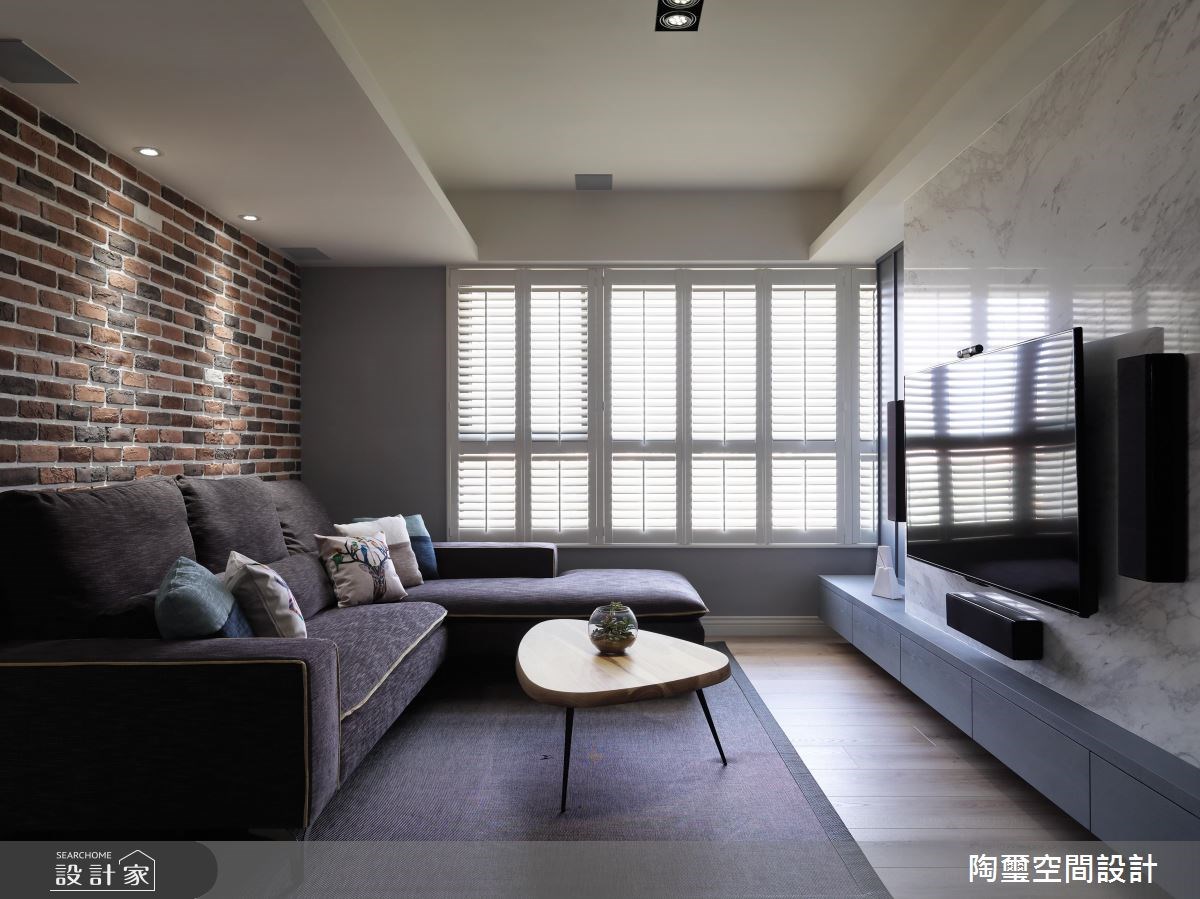 32坪新成屋(5年以下)＿美式風客廳案例圖片＿陶璽空間設計＿陶璽_23之4