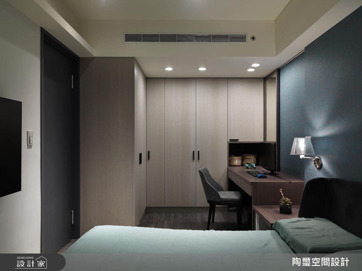 32坪新成屋(5年以下)＿美式風臥室案例圖片＿陶璽空間設計＿陶璽_23之16