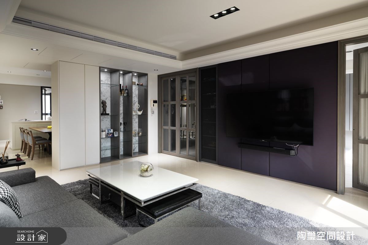60坪中古屋(5~15年)＿現代風客廳案例圖片＿陶璽空間設計＿陶璽_24之8