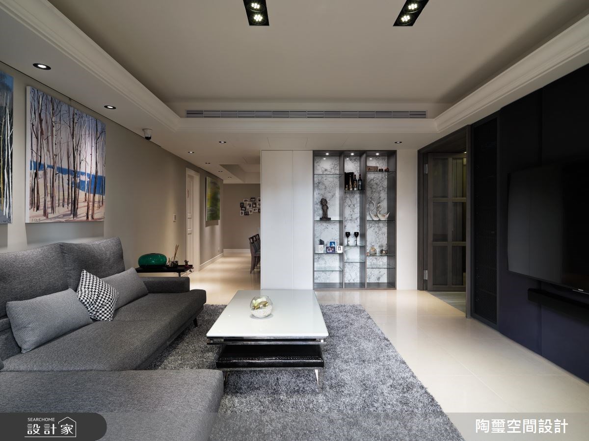 60坪中古屋(5~15年)＿現代風客廳案例圖片＿陶璽空間設計＿陶璽_24之10