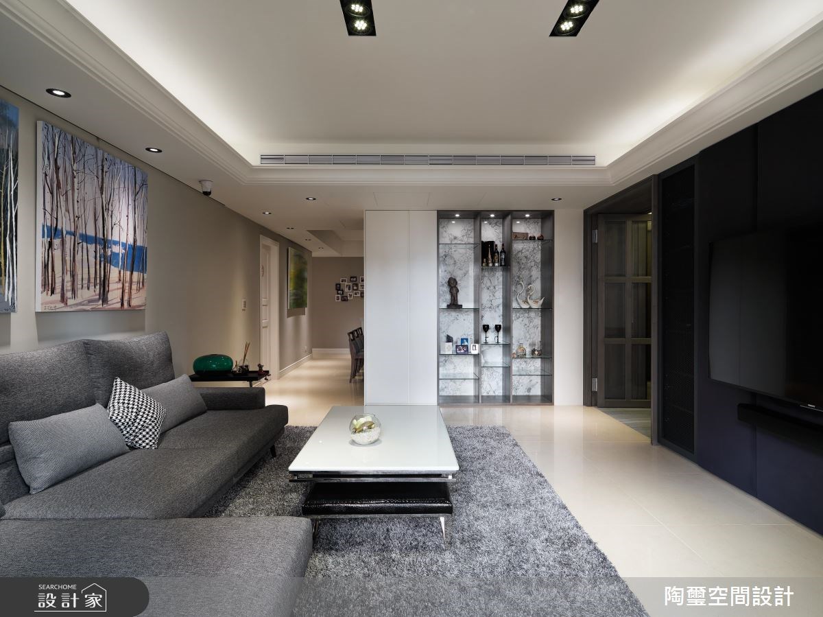 60坪中古屋(5~15年)＿現代風客廳案例圖片＿陶璽空間設計＿陶璽_24之11