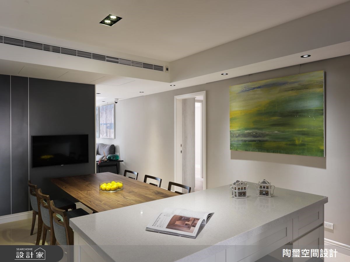 60坪中古屋(5~15年)＿現代風餐廳吧檯案例圖片＿陶璽空間設計＿陶璽_24之13
