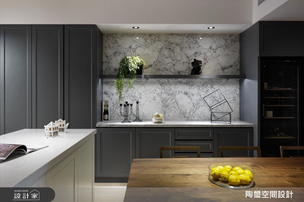 60坪中古屋(5~15年)＿現代風餐廳吧檯案例圖片＿陶璽空間設計＿陶璽_24之15