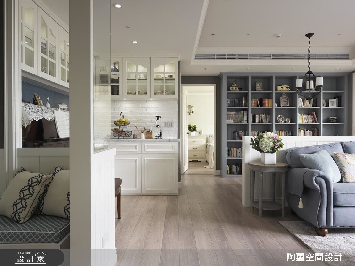 21坪新成屋(5年以下)＿美式風客廳案例圖片＿陶璽空間設計＿陶璽_25之2