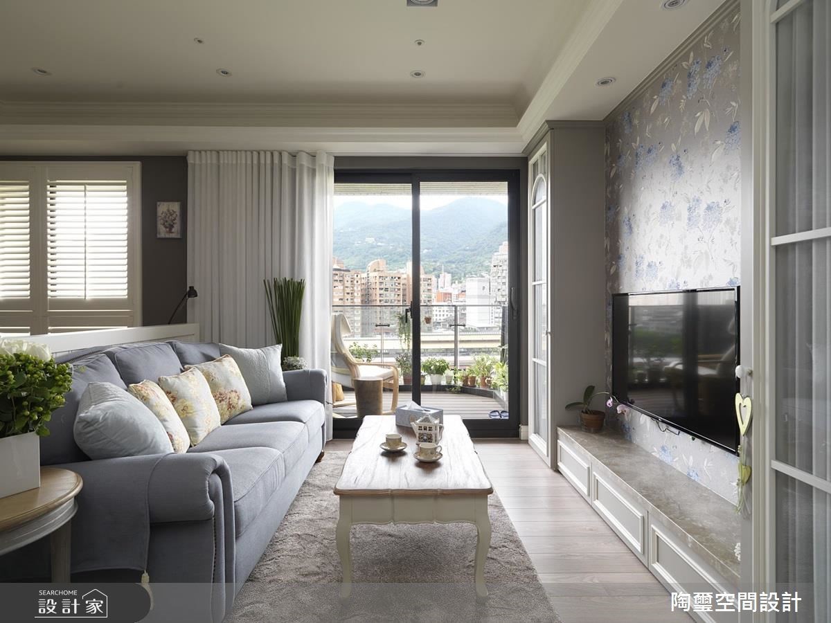 21坪新成屋(5年以下)＿美式風客廳案例圖片＿陶璽空間設計＿陶璽_25之4