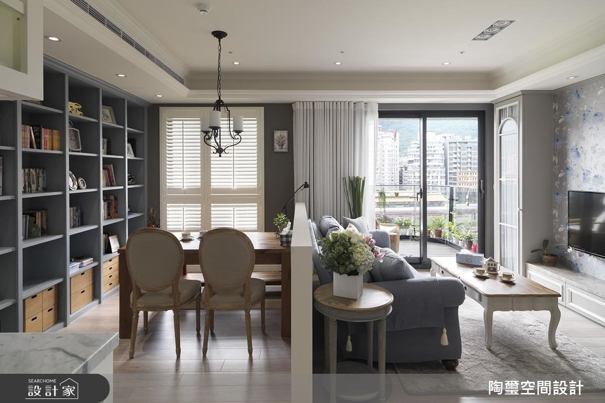 21坪新成屋(5年以下)＿美式風客廳案例圖片＿陶璽空間設計＿陶璽_25之7