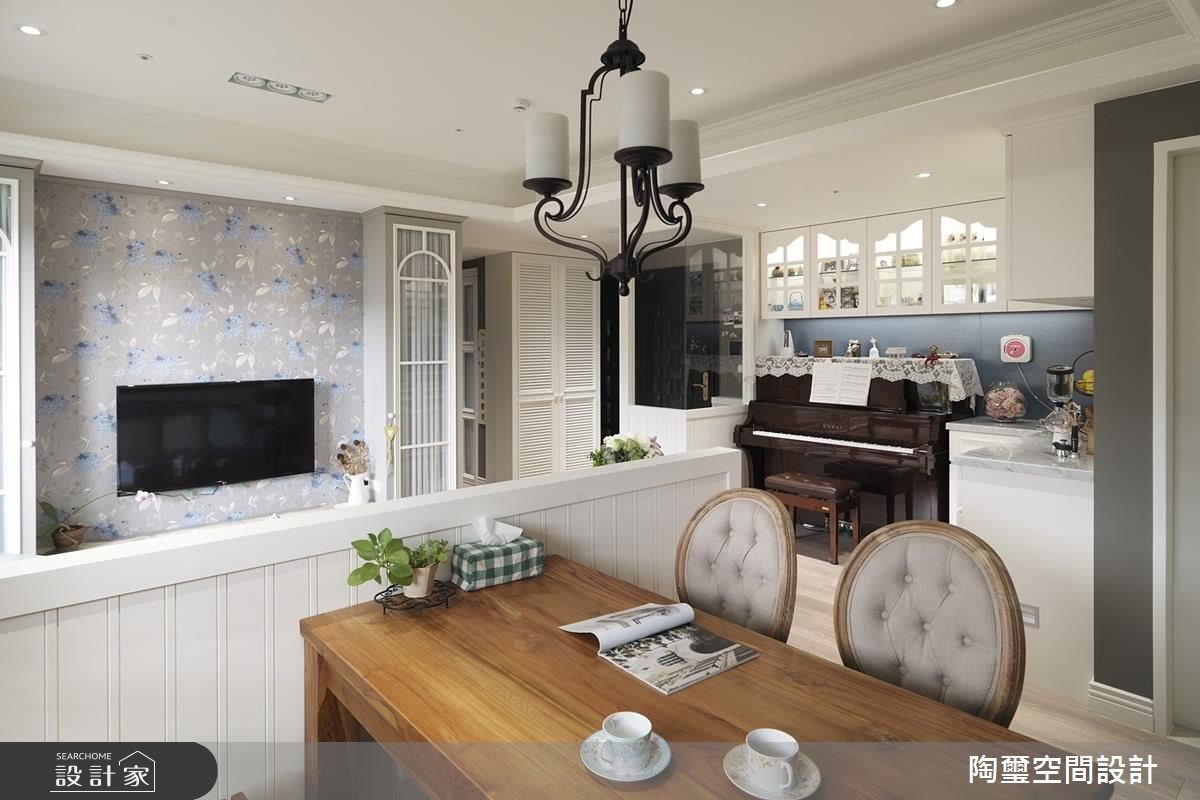 21坪新成屋(5年以下)＿美式風客廳案例圖片＿陶璽空間設計＿陶璽_25之9