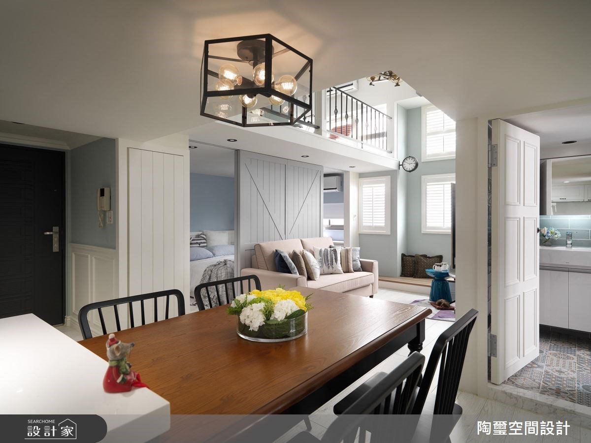 25坪中古屋(5~15年)＿美式風客廳餐廳案例圖片＿陶璽空間設計＿陶璽_27之2