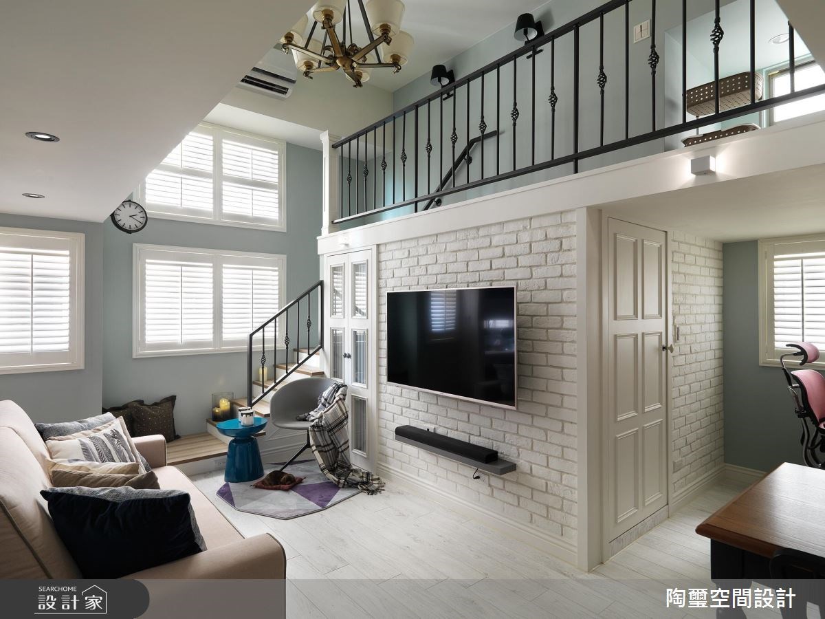 25坪中古屋(5~15年)＿美式風客廳案例圖片＿陶璽空間設計＿陶璽_27之7