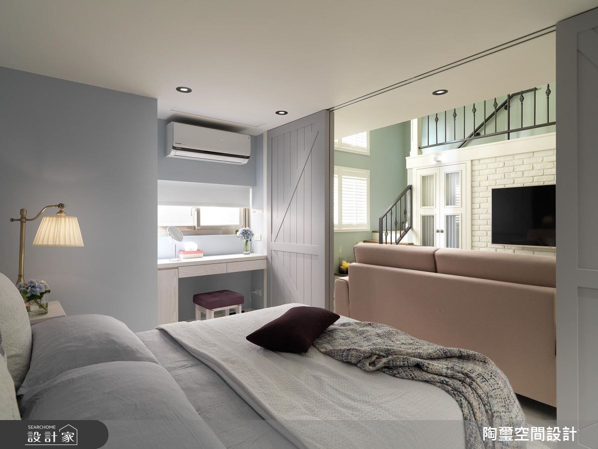 25坪中古屋(5~15年)＿美式風客廳臥室案例圖片＿陶璽空間設計＿陶璽_27之17
