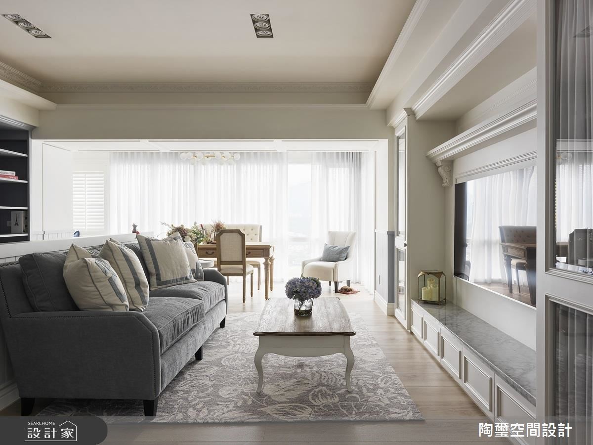 35坪新成屋(5年以下)＿美式風客廳案例圖片＿陶璽空間設計＿陶璽_29之3