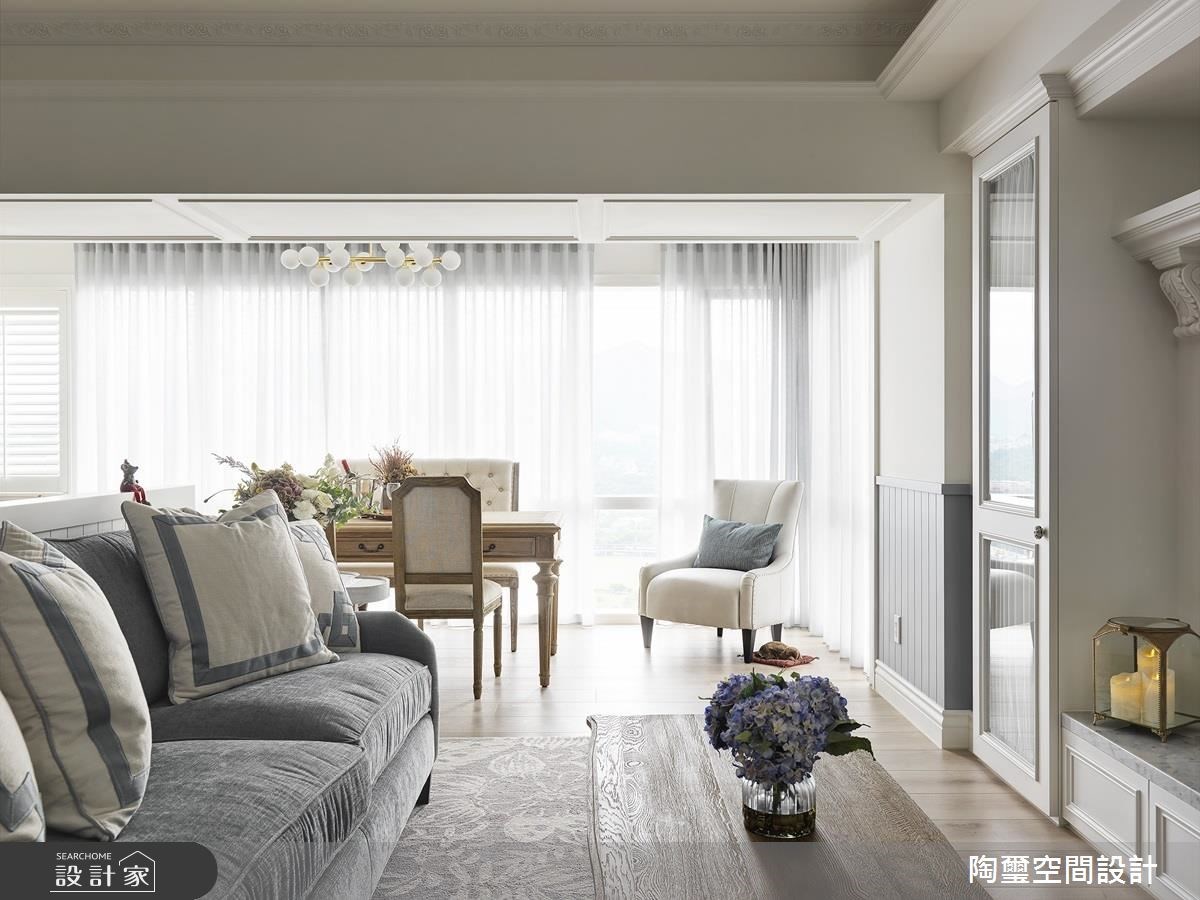 35坪新成屋(5年以下)＿美式風客廳案例圖片＿陶璽空間設計＿陶璽_29之7