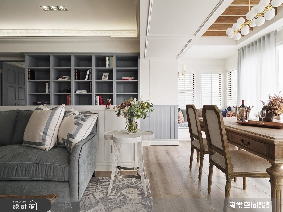 35坪新成屋(5年以下)＿美式風客廳餐廳案例圖片＿陶璽空間設計＿陶璽_29之10