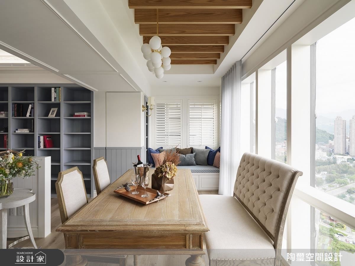 35坪新成屋(5年以下)＿美式風餐廳臥榻案例圖片＿陶璽空間設計＿陶璽_29之11