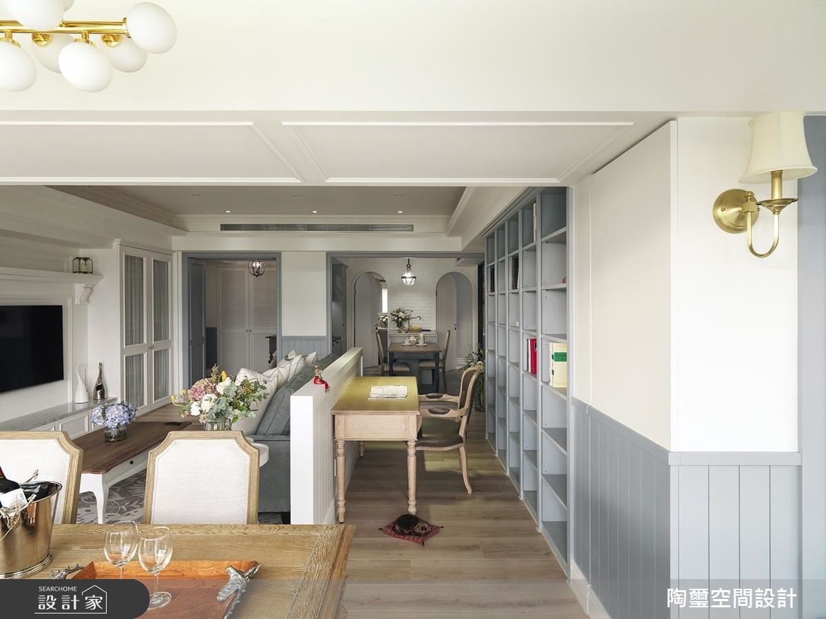 35坪新成屋(5年以下)＿美式風客廳餐廳案例圖片＿陶璽空間設計＿陶璽_29之14