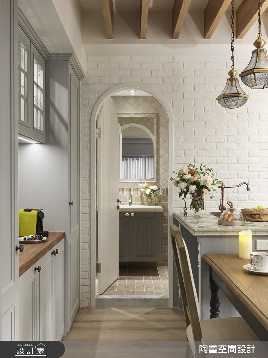 35坪新成屋(5年以下)＿美式風餐廳吧檯案例圖片＿陶璽空間設計＿陶璽_29之19