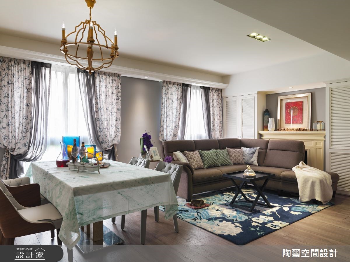 35坪中古屋(5~15年)＿混搭風客廳案例圖片＿陶璽空間設計＿陶璽_31之1