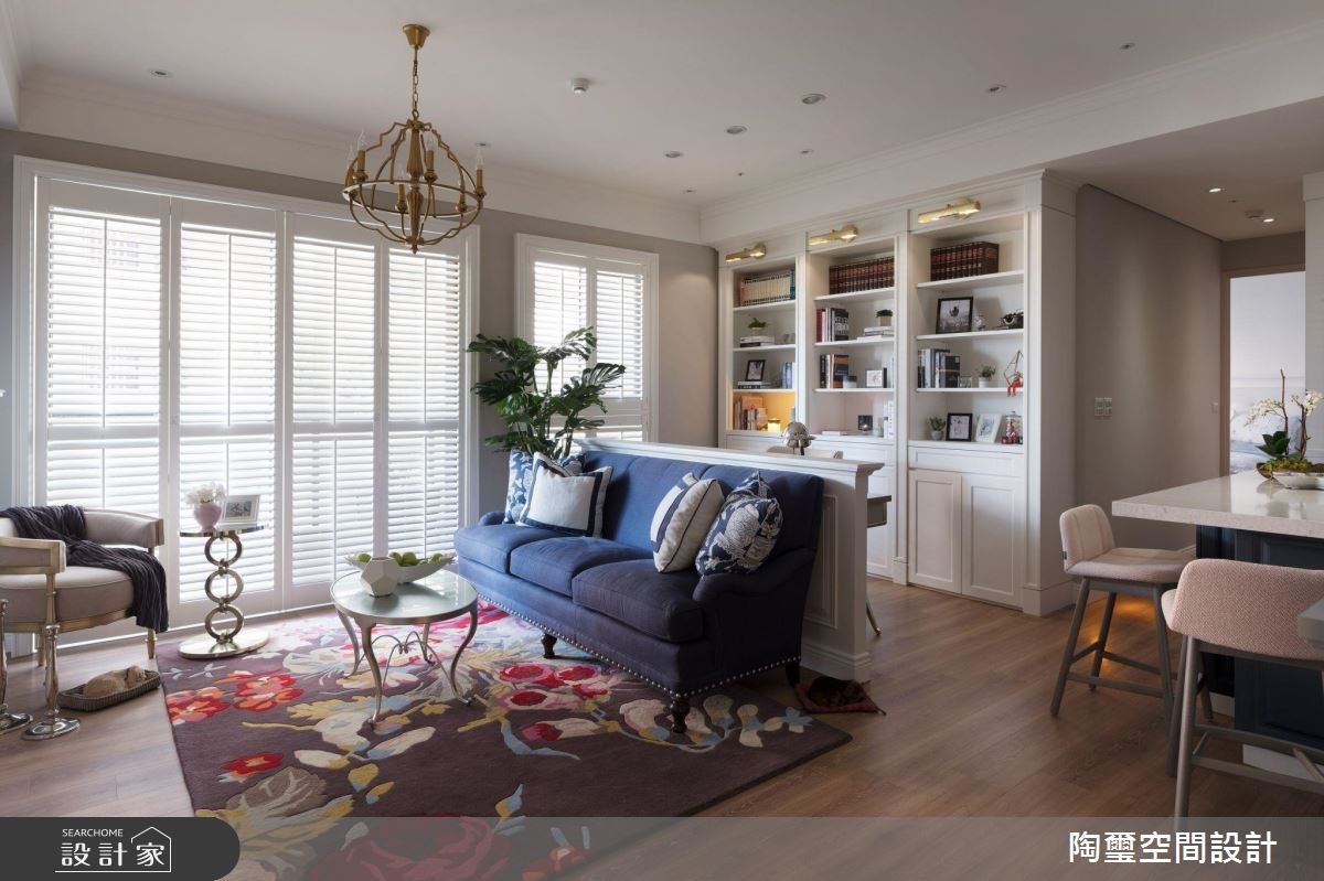 25坪新成屋(5年以下)＿美式風客廳案例圖片＿陶璽空間設計＿陶璽_32之3