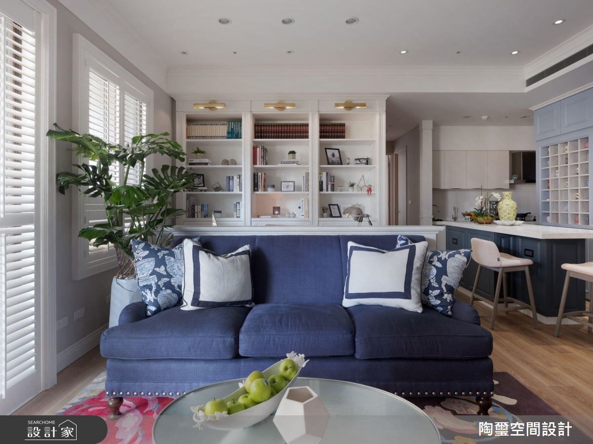 25坪新成屋(5年以下)＿美式風客廳案例圖片＿陶璽空間設計＿陶璽_32之5