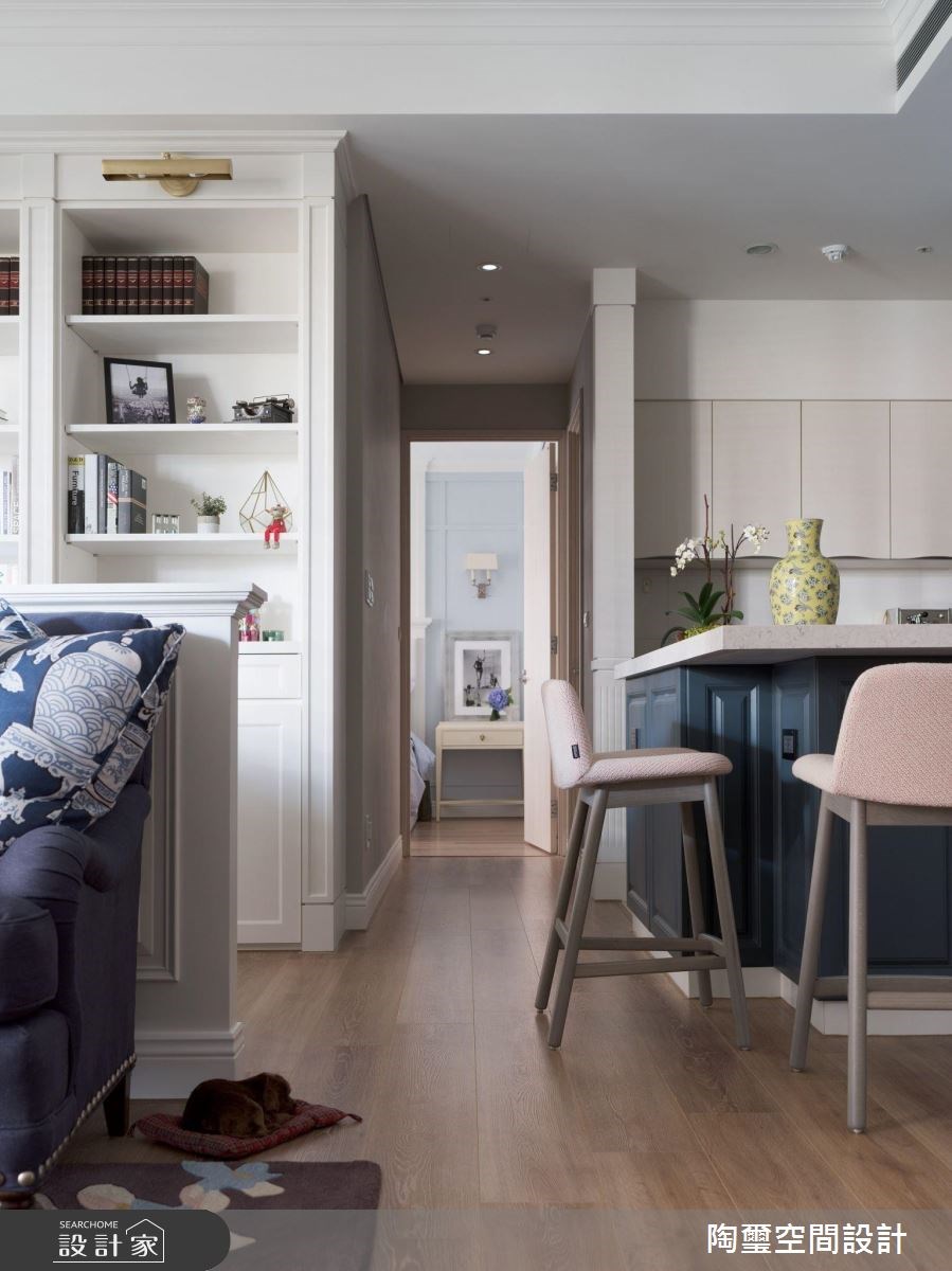 25坪新成屋(5年以下)＿美式風餐廳吧檯案例圖片＿陶璽空間設計＿陶璽_32之8