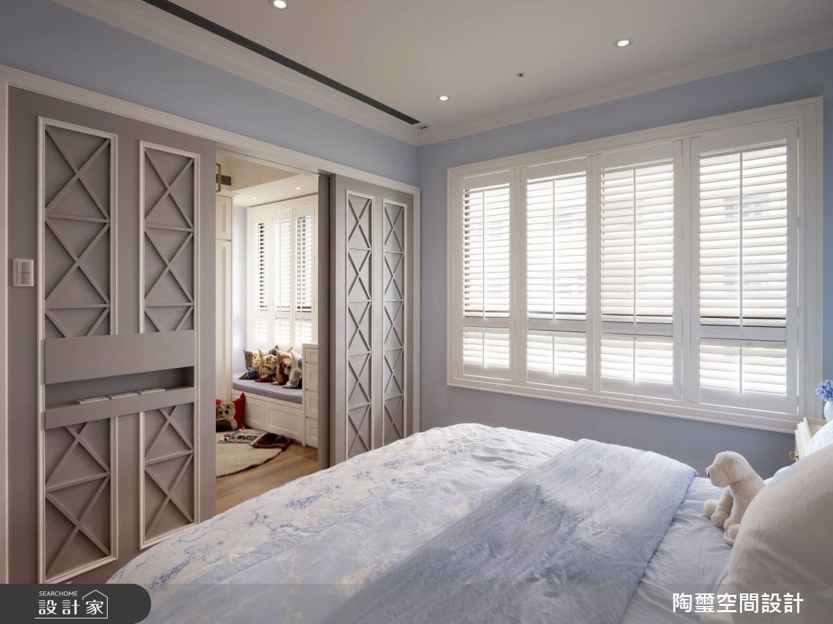 25坪新成屋(5年以下)＿美式風臥室案例圖片＿陶璽空間設計＿陶璽_32之18
