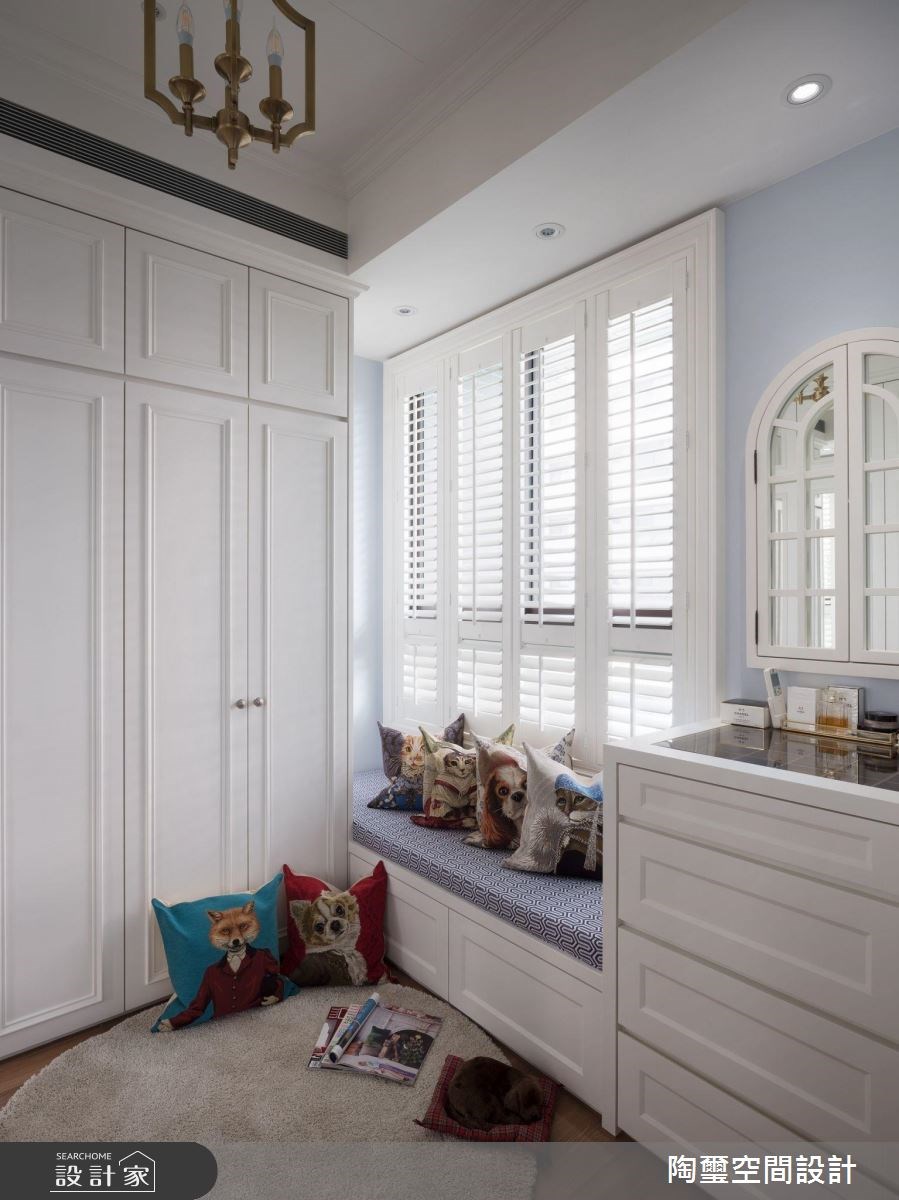 25坪新成屋(5年以下)＿美式風更衣間案例圖片＿陶璽空間設計＿陶璽_32之22