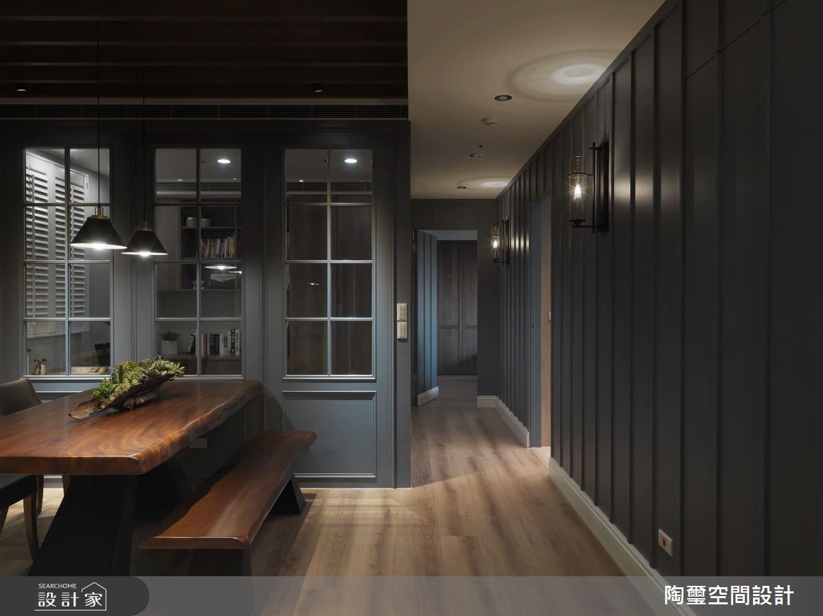 65坪新成屋(5年以下)＿美式風走廊案例圖片＿陶璽空間設計＿陶璽_33之12