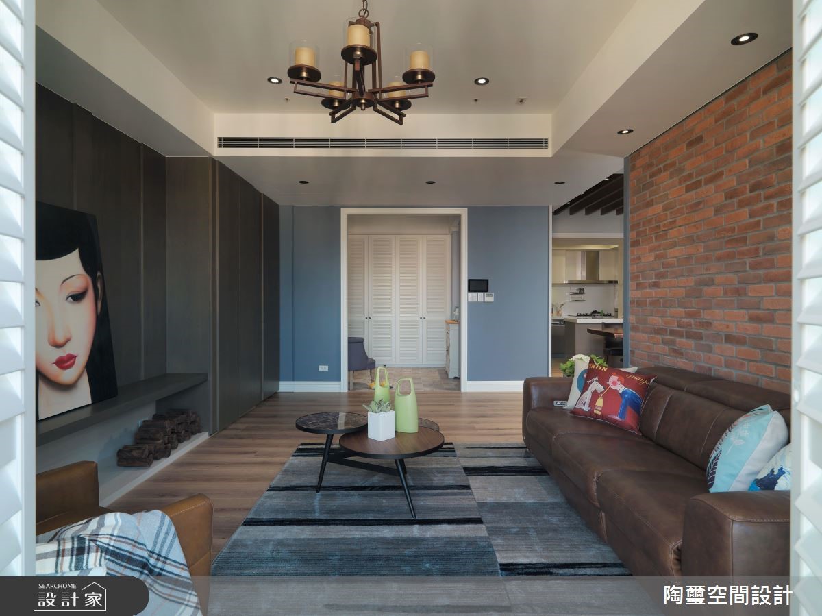 65坪新成屋(5年以下)＿美式風客廳案例圖片＿陶璽空間設計＿陶璽_33之157