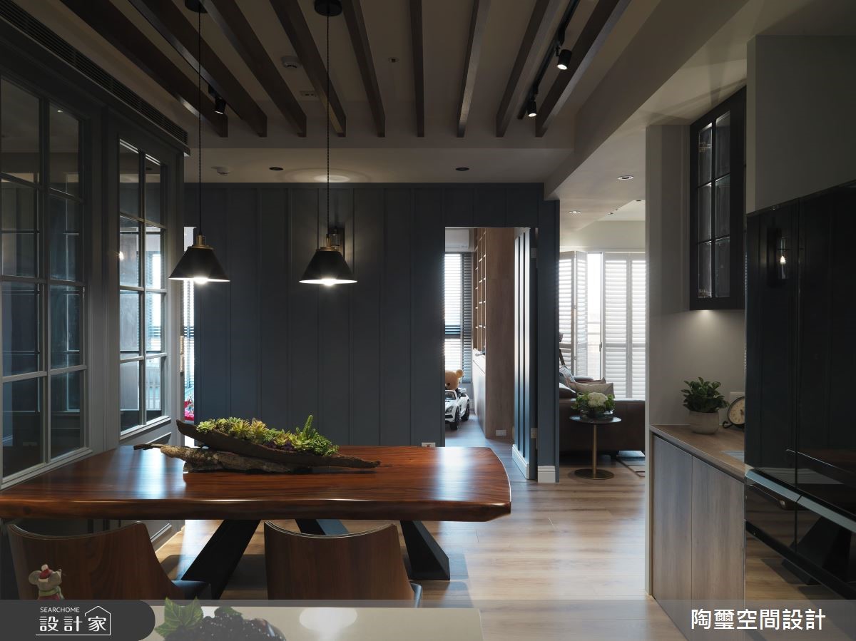 65坪新成屋(5年以下)＿美式風餐廳案例圖片＿陶璽空間設計＿陶璽_33之9