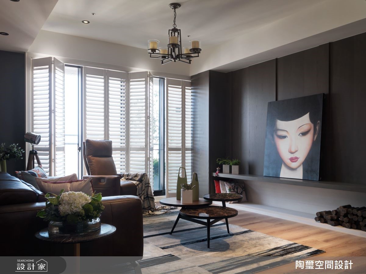 65坪新成屋(5年以下)＿美式風客廳案例圖片＿陶璽空間設計＿陶璽_33之3