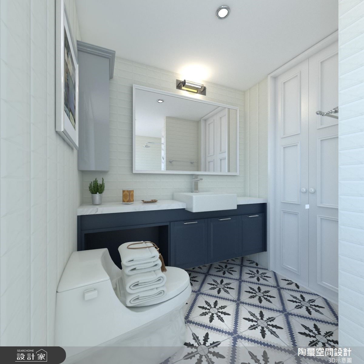 57坪新成屋(5年以下)＿美式風浴室案例圖片＿陶璽空間設計＿陶璽_34之25