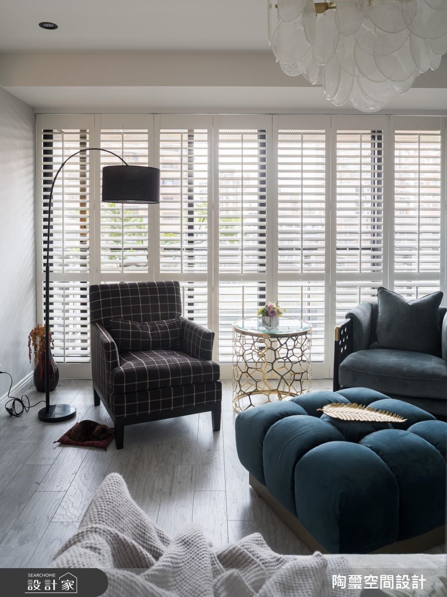 57坪新成屋(5年以下)＿美式風客廳案例圖片＿陶璽空間設計＿陶璽_34之9