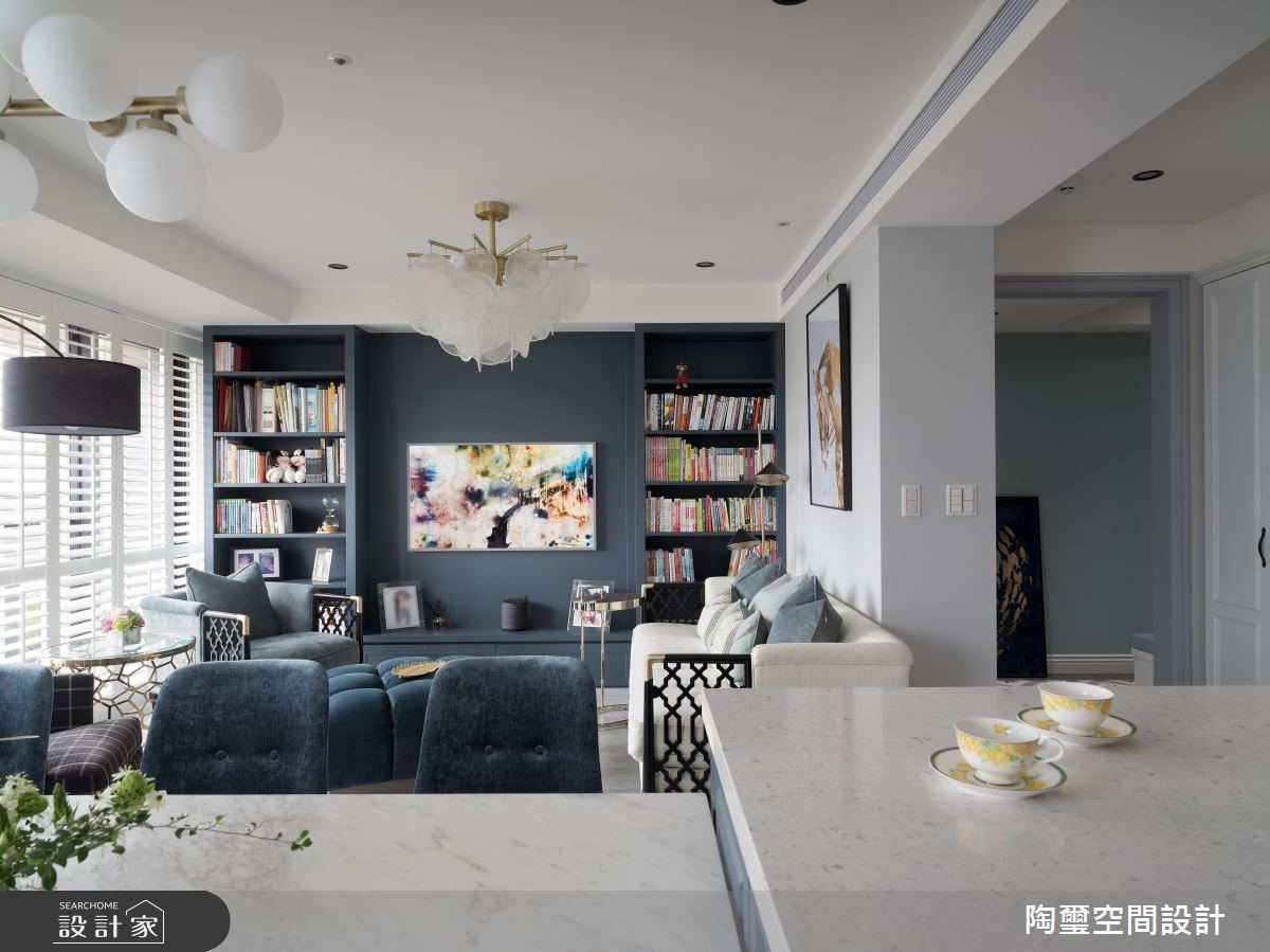 57坪新成屋(5年以下)＿美式風客廳案例圖片＿陶璽空間設計＿陶璽_34之10