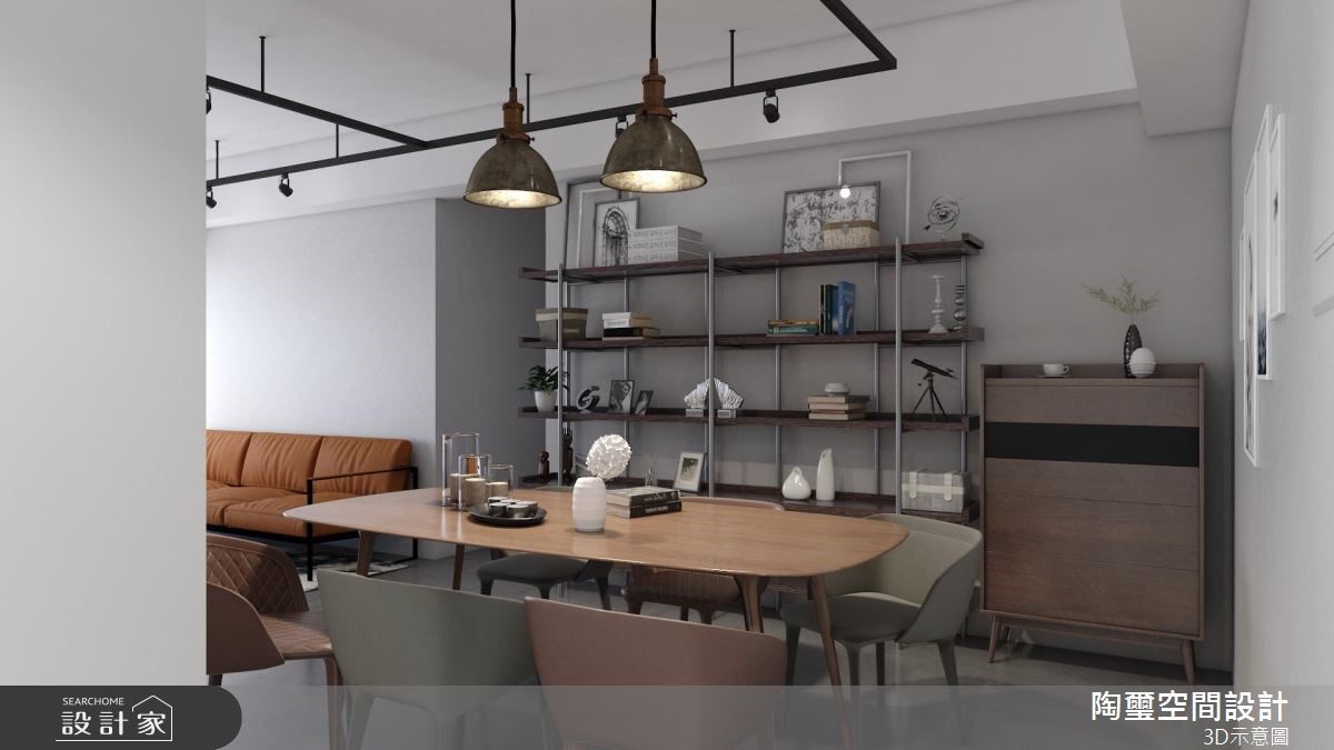 40坪老屋(16~30年)＿工業風案例圖片＿陶璽空間設計＿陶璽_35之18
