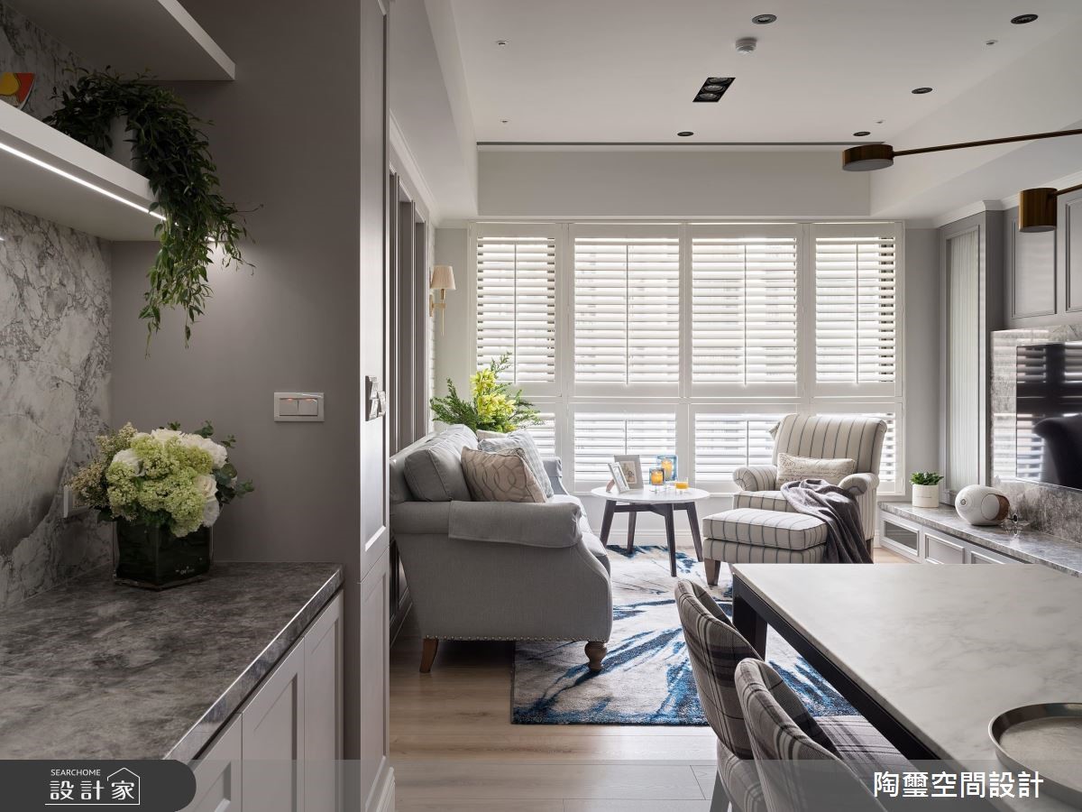 50坪新成屋(5年以下)＿美式風客廳餐廳案例圖片＿陶璽空間設計＿陶璽_36之6