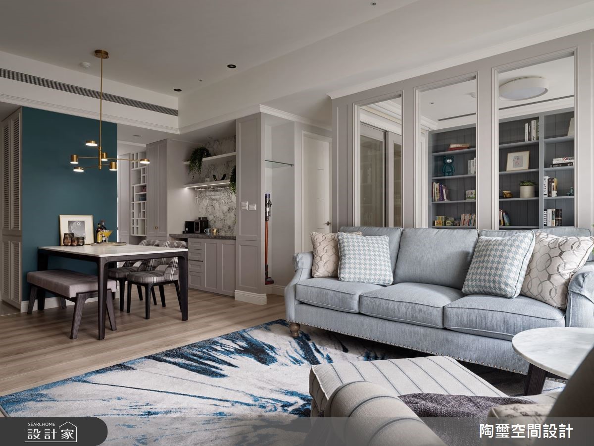 50坪新成屋(5年以下)＿美式風客廳餐廳案例圖片＿陶璽空間設計＿陶璽_36之13