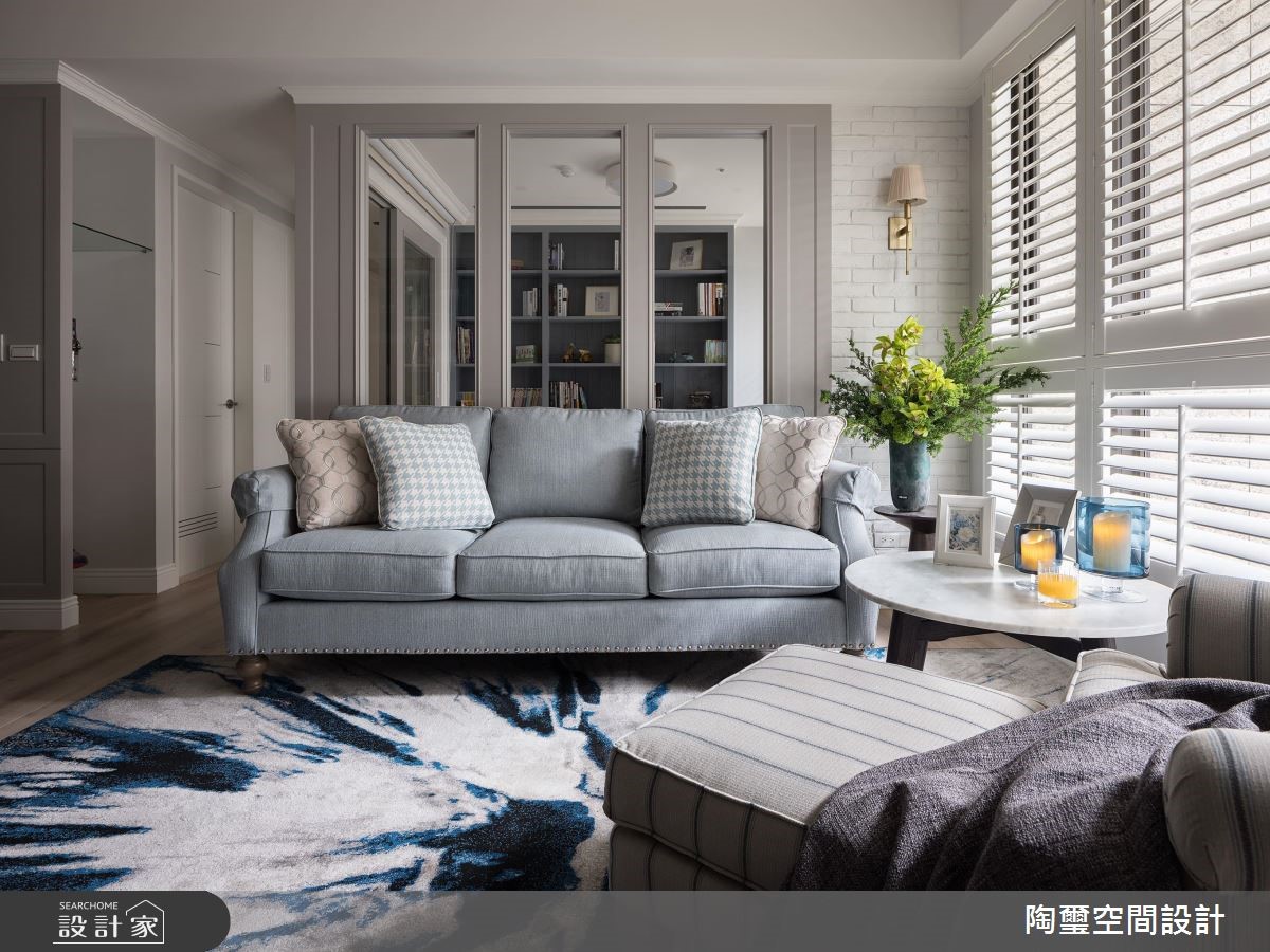 50坪新成屋(5年以下)＿美式風客廳案例圖片＿陶璽空間設計＿陶璽_36之7