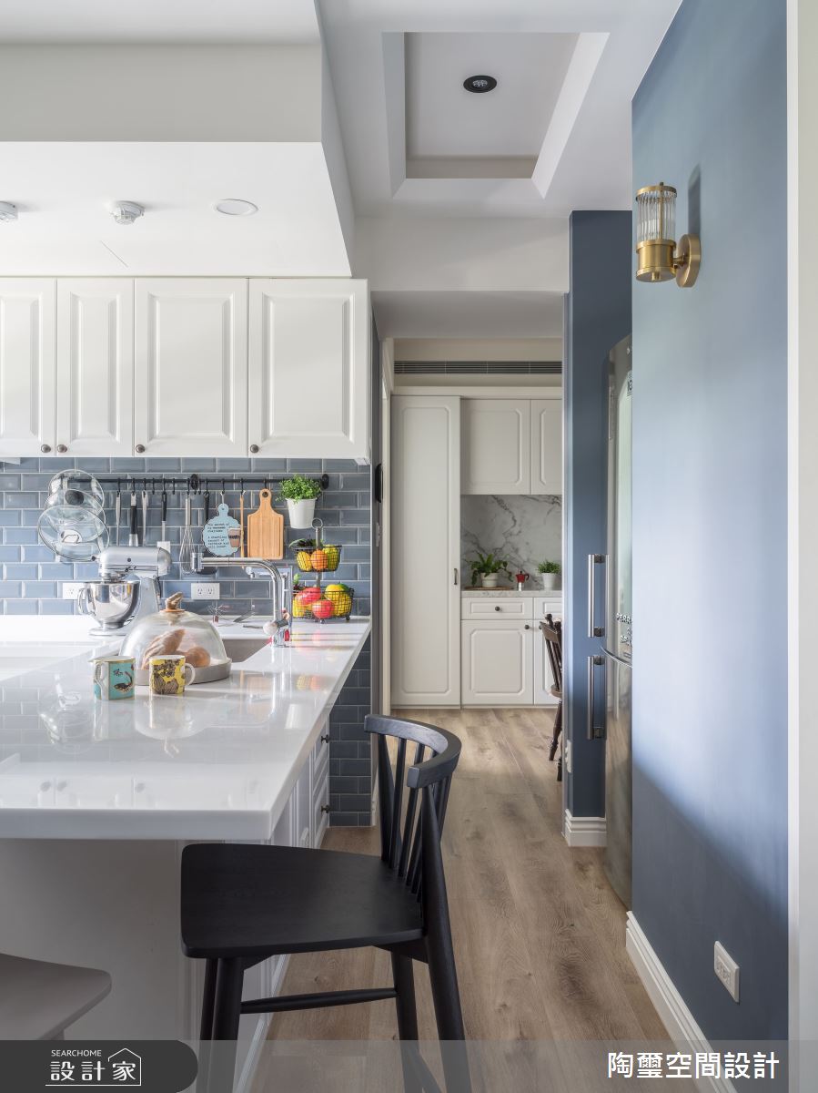 19坪新成屋(5年以下)＿美式風廚房吧檯案例圖片＿陶璽空間設計＿陶璽_37之9