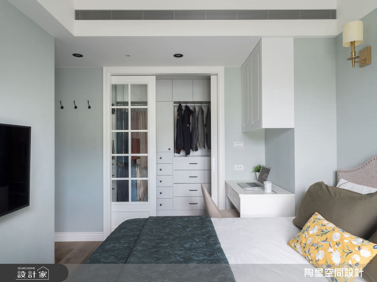 19坪新成屋(5年以下)＿美式風臥室案例圖片＿陶璽空間設計＿陶璽_37之15