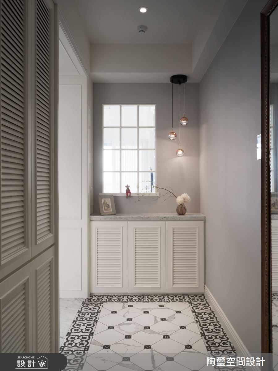 50坪新成屋(5年以下)＿美式風玄關案例圖片＿陶璽空間設計＿陶璽_38之1