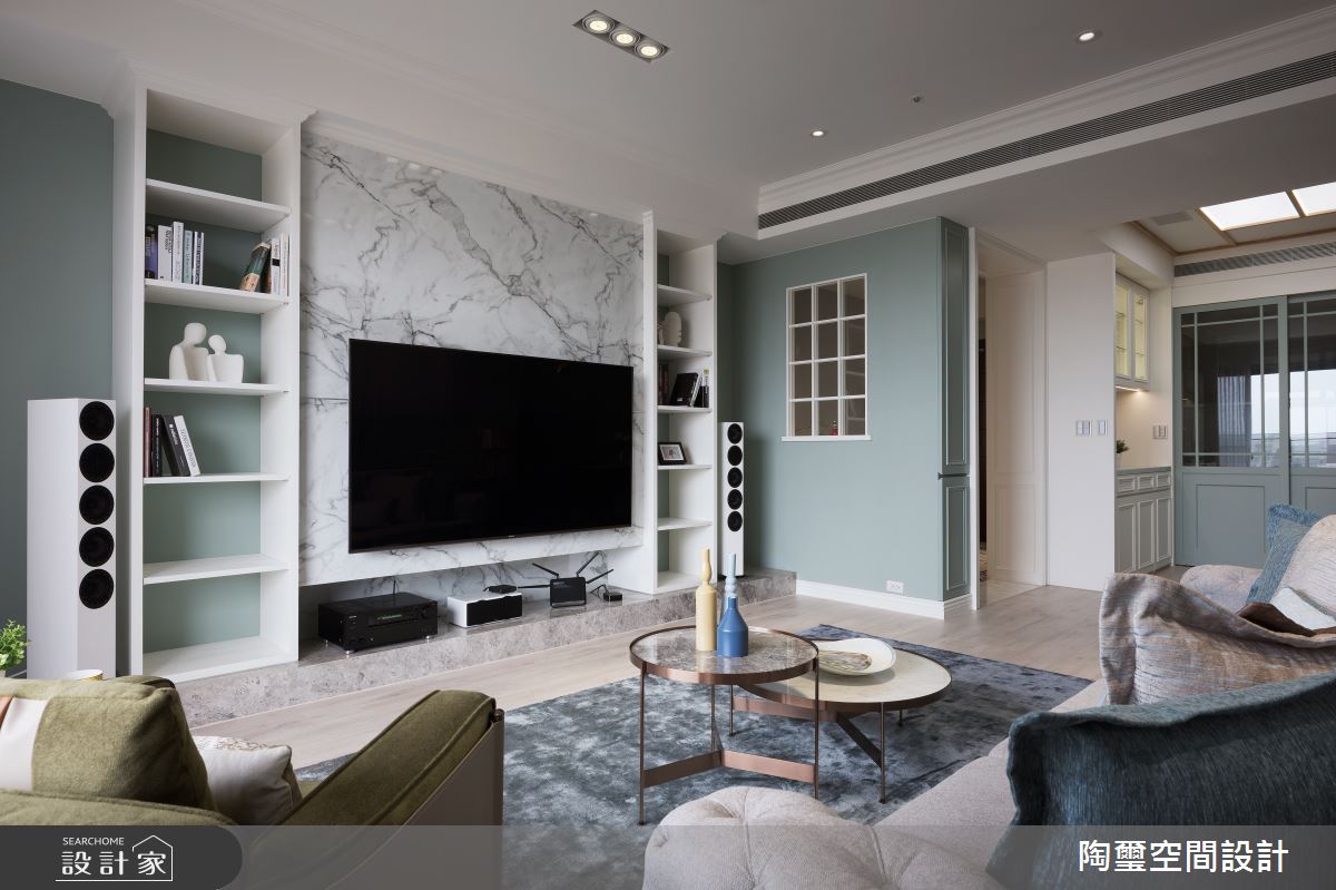 50坪新成屋(5年以下)＿美式風客廳案例圖片＿陶璽空間設計＿陶璽_38之10