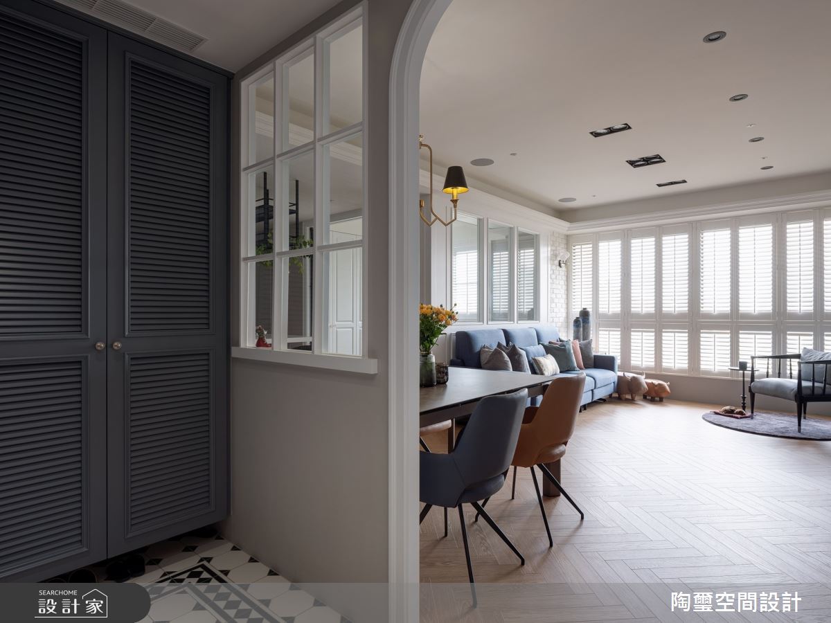 35坪新成屋(5年以下)＿美式風玄關客廳案例圖片＿陶璽空間設計＿陶璽_39之4