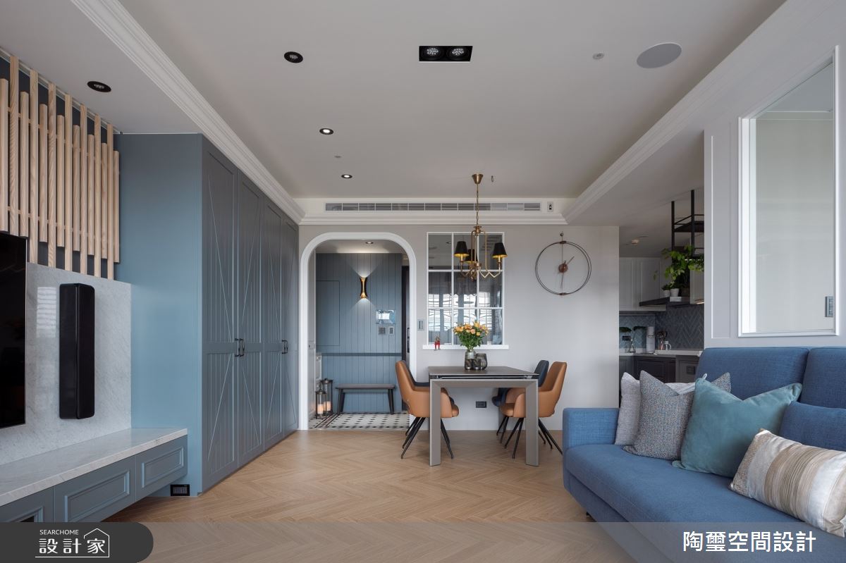 35坪新成屋(5年以下)＿美式風客廳案例圖片＿陶璽空間設計＿陶璽_39之5