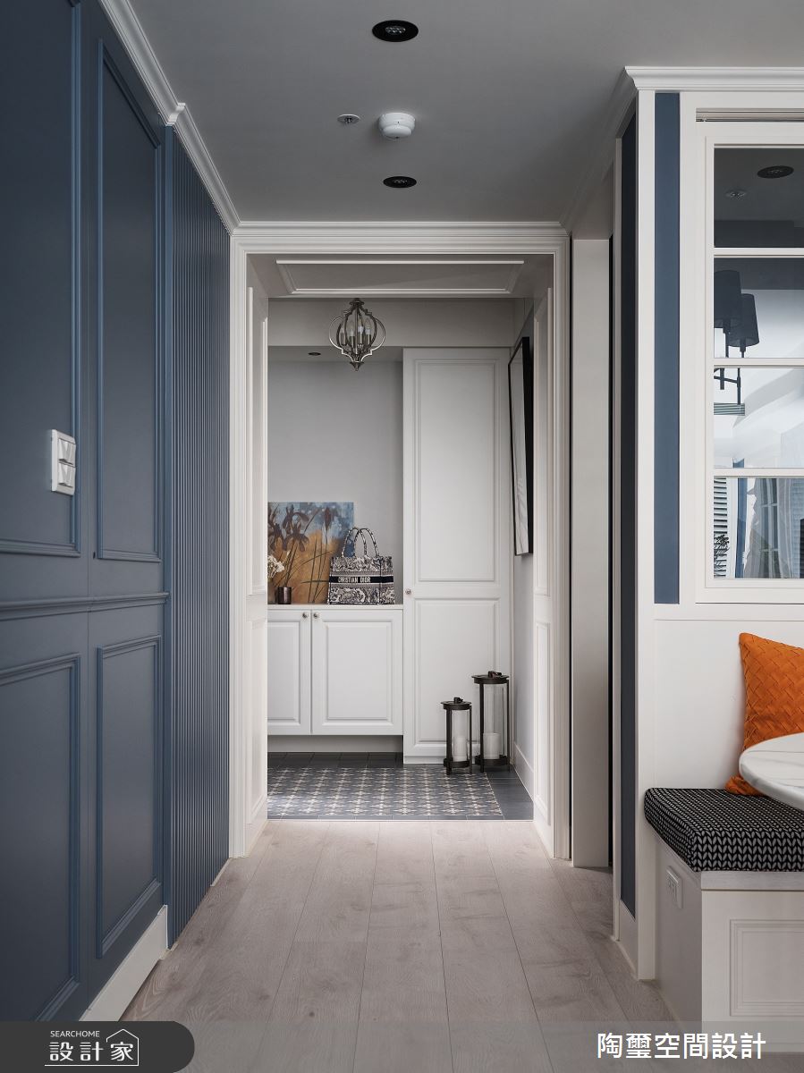 35坪新成屋(5年以下)＿美式風玄關案例圖片＿陶璽空間設計＿陶璽_41之4354