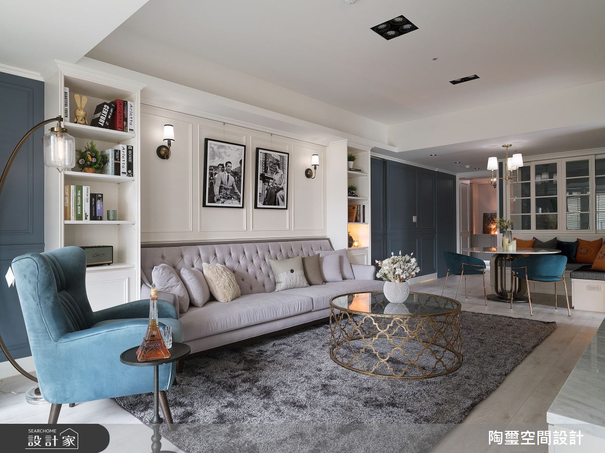 35坪新成屋(5年以下)＿美式風客廳案例圖片＿陶璽空間設計＿陶璽_41之6