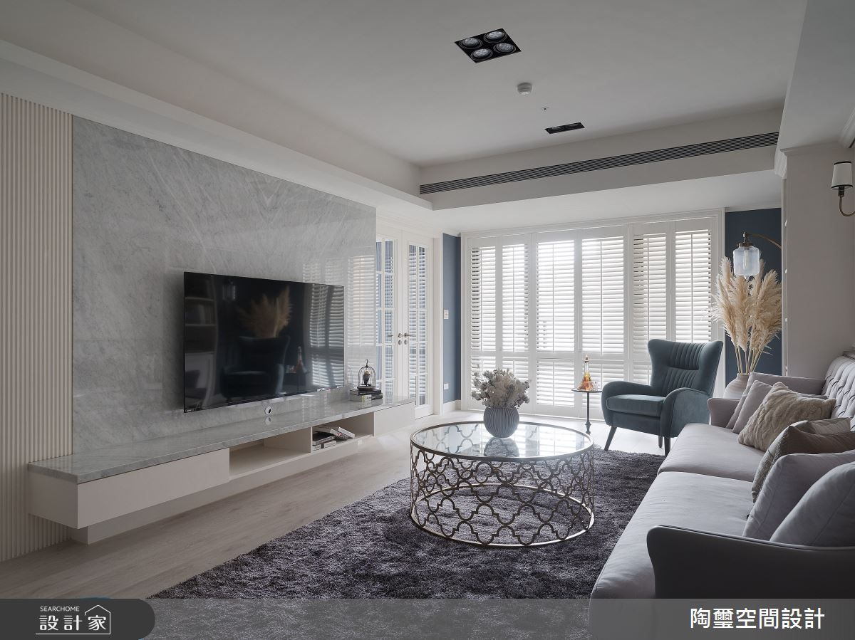 35坪新成屋(5年以下)＿美式風客廳案例圖片＿陶璽空間設計＿陶璽_41之11