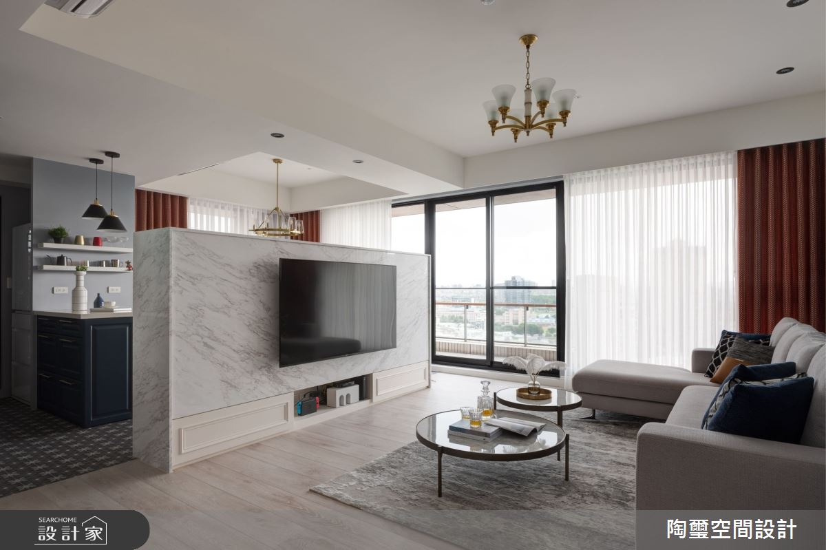 35坪中古屋(5~15年)＿美式風客廳案例圖片＿陶璽空間設計＿陶璽_43之1