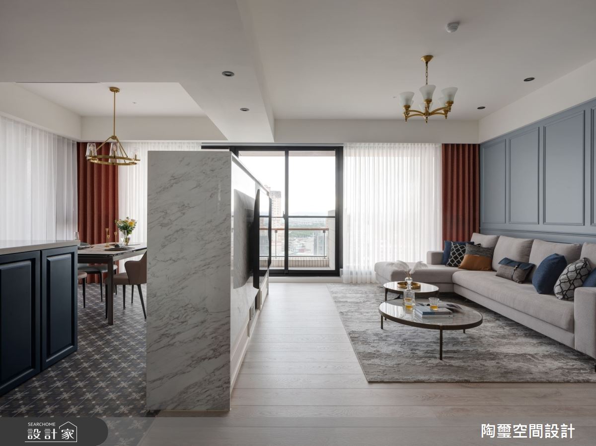 35坪中古屋(5~15年)＿美式風客廳案例圖片＿陶璽空間設計＿陶璽_43之2