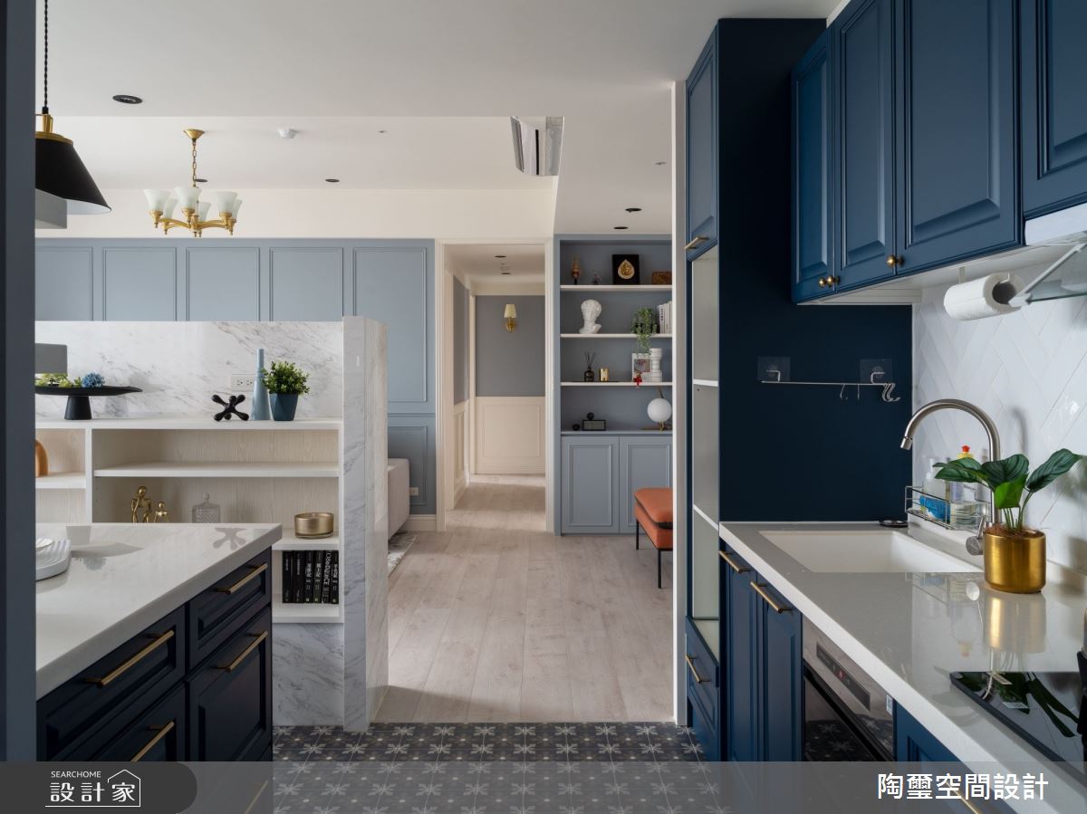 35坪中古屋(5~15年)＿美式風廚房案例圖片＿陶璽空間設計＿陶璽_43之11