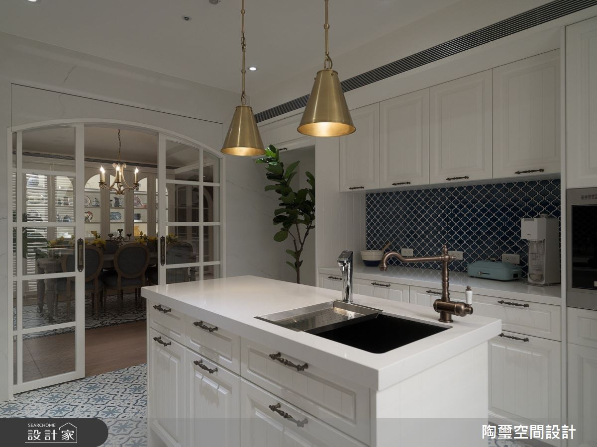 60坪毛胚屋＿鄉村風廚房案例圖片＿陶璽空間設計＿陶璽_44之14